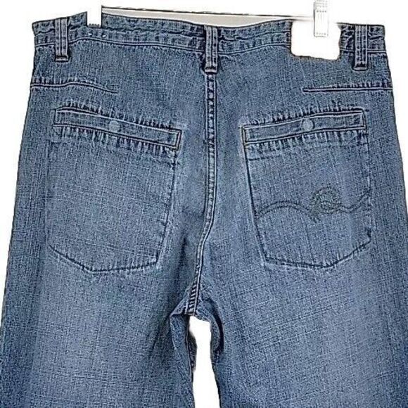 Rocawear Mens Jeans Size 38x34 100% Cotton Wide Leg Y2K Vintage Streetwear - Picture 5 of 9